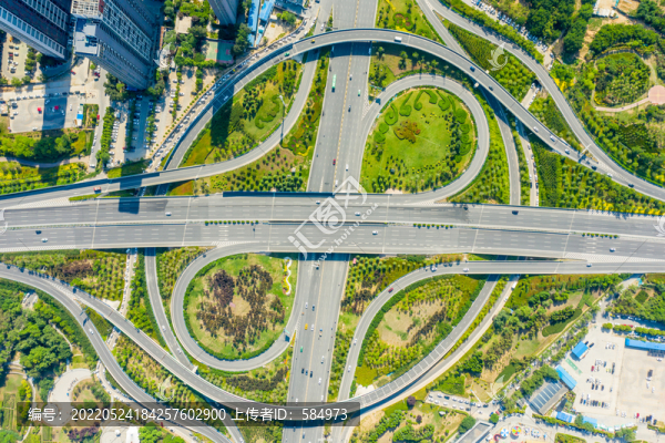 鄭州機(jī)場高速路航海路互通立交