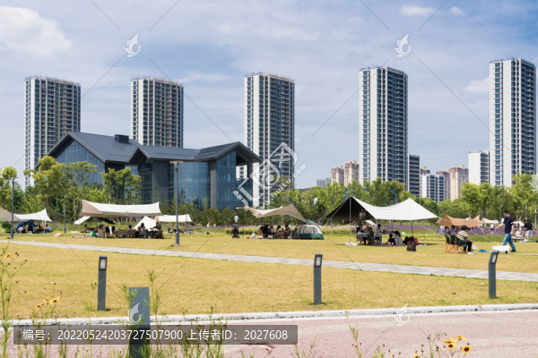 紹興上虞曹娥江江濱城市景觀