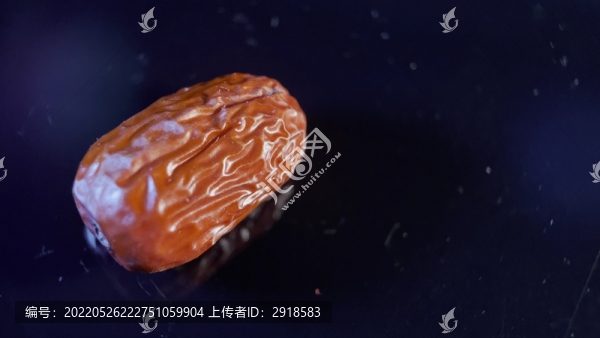 微距和田玉棗