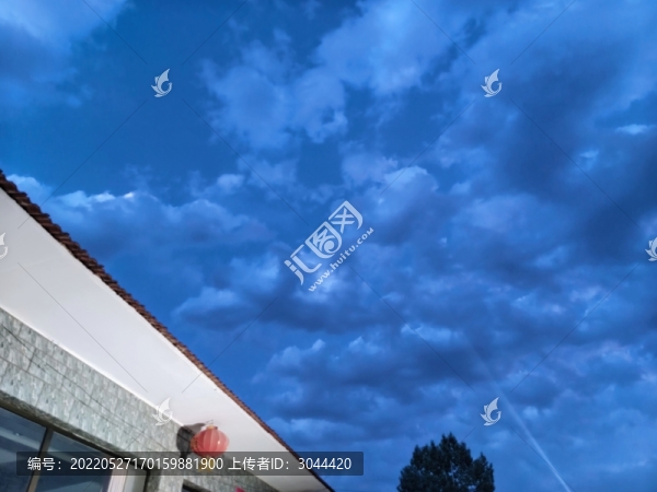 夜空云彩