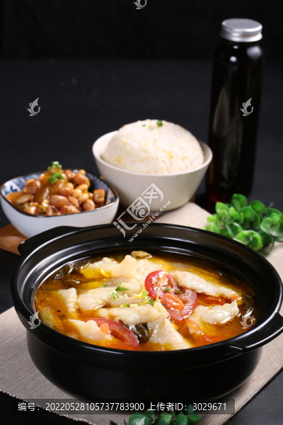 番茄酸菜魚套餐