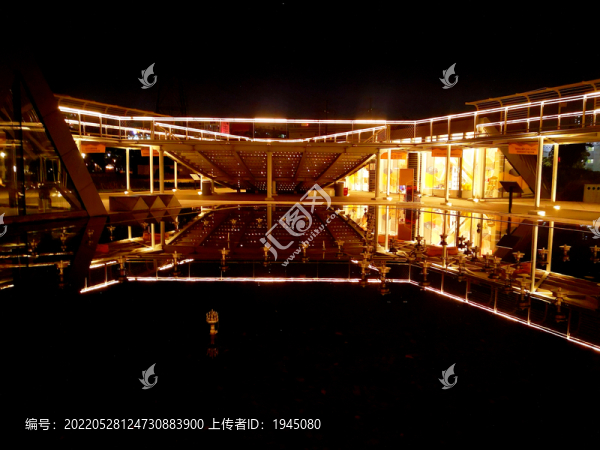 公明左岸科技公園夜景