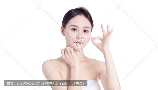 醫(yī)療美容女性肖像