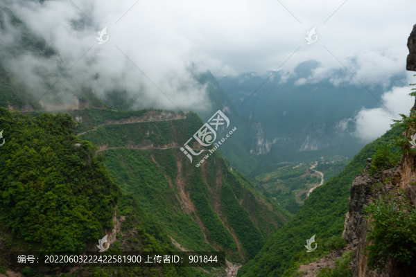 重慶巫山下莊美麗的自然風(fēng)光