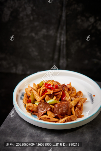 臘肉炒筍