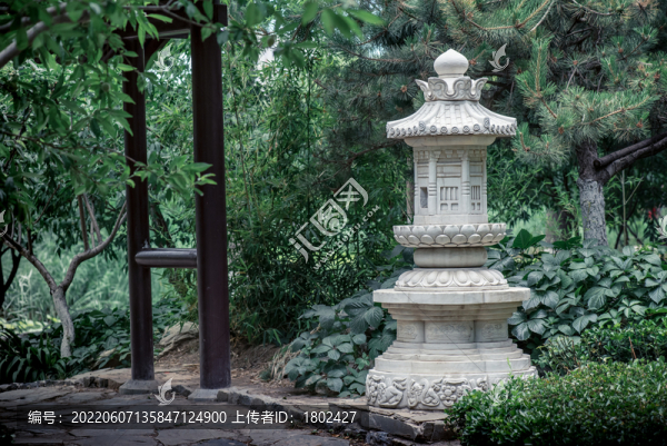 仿古景觀石燈