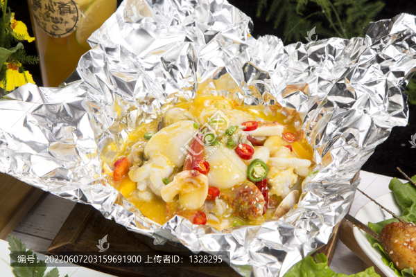 錫紙海鮮