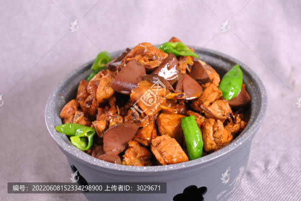仔雞燒雞血