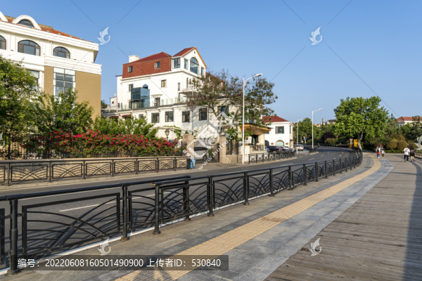 青島八大關(guān)街景