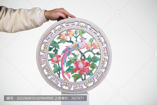 東陽木雕花板