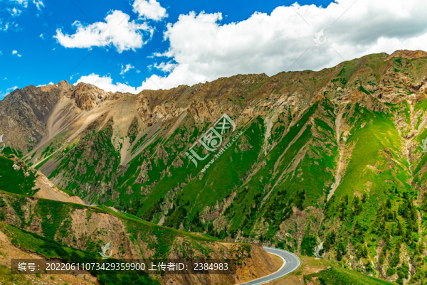 新疆天山庫車獨(dú)庫公路