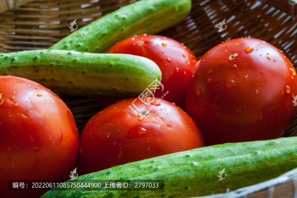 黃瓜西紅柿