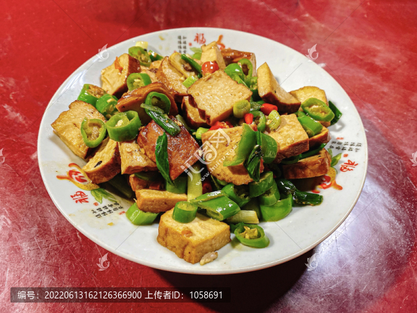 炒豆腐干