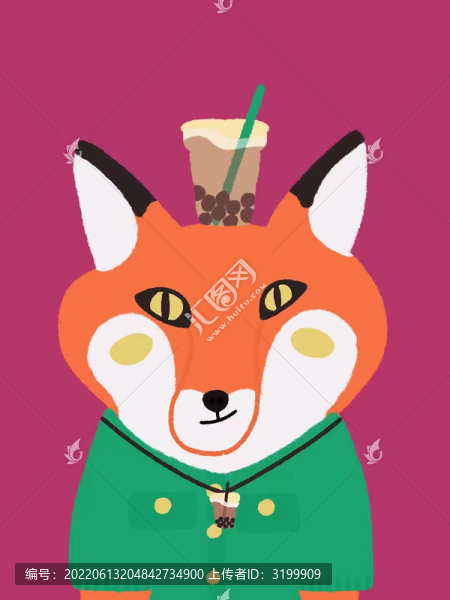 小動物吃貨聯(lián)盟之奶茶狐貍