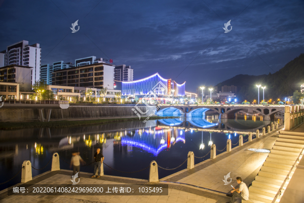 縣城夜景