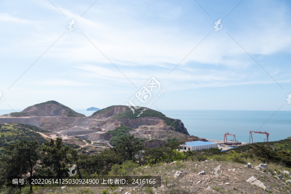 開采的大山