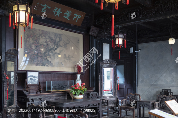 古代廳堂家具陳列