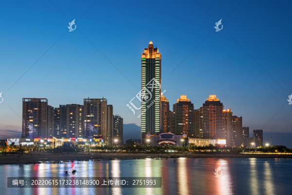 湛江金沙灣夜色