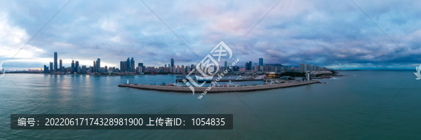 青島城市全景