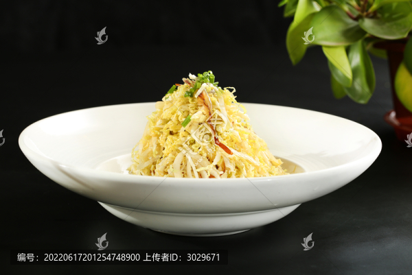 蜇皮菜心