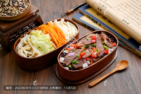 火腿粗糧飯
