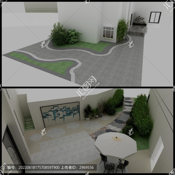 庭院模型