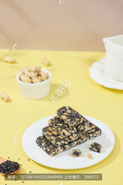 黑芝麻花生酥