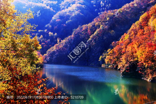 山水秋景