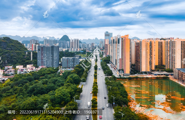桂林市臨桂區(qū)城市風(fēng)光