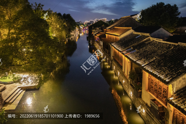 夜色南潯