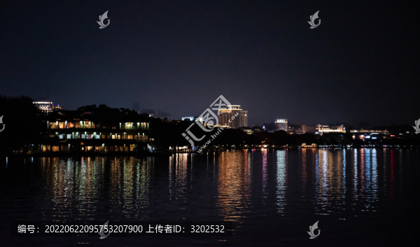 杭州西湖夜景