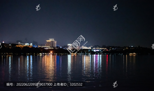 杭州西湖夜景