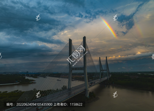 京杭大運河江蘇淮安段風(fēng)光