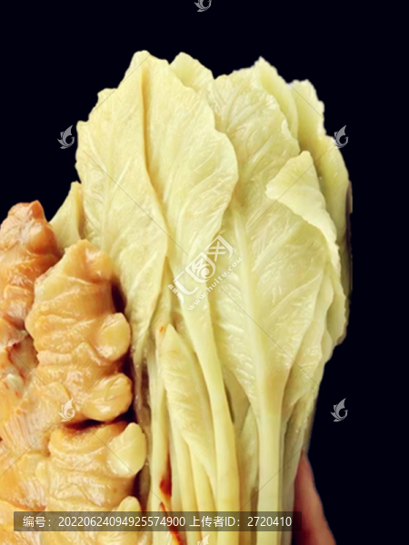 玉雕白菜生姜