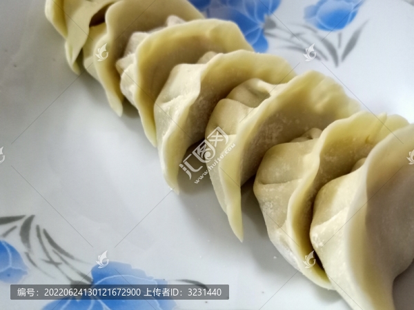 手工的餃子