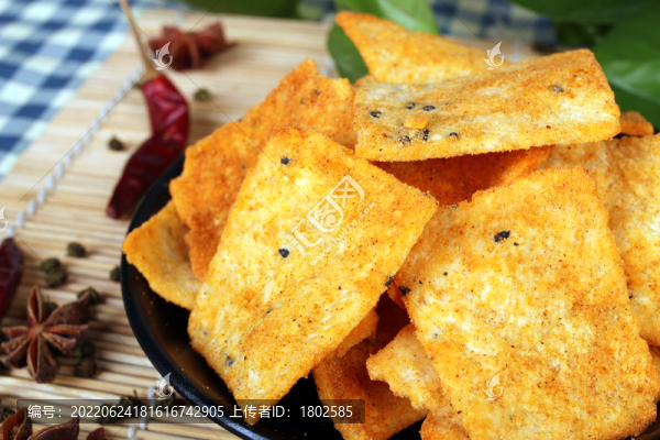 手工麻辣味小米鍋巴
