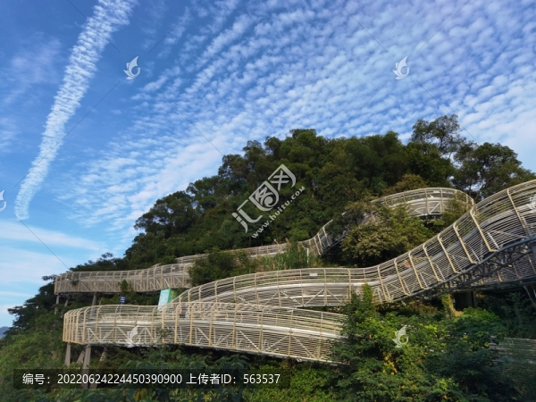 南平九峰山公園風光