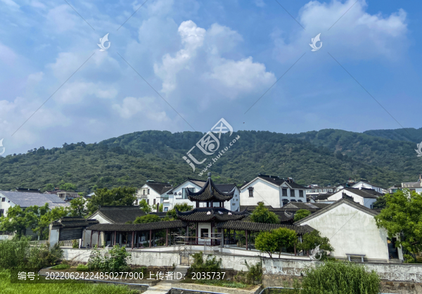 蘇州東山傳統(tǒng)村莊村落山水風(fēng)光