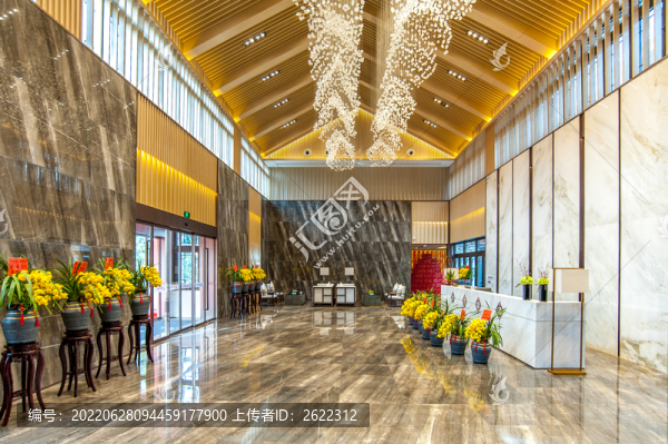 新中式風(fēng)格酒店大堂
