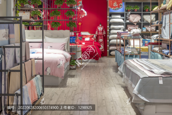 家紡專賣店內(nèi)景