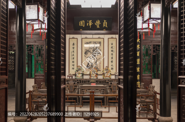 古代廳堂家具陳列
