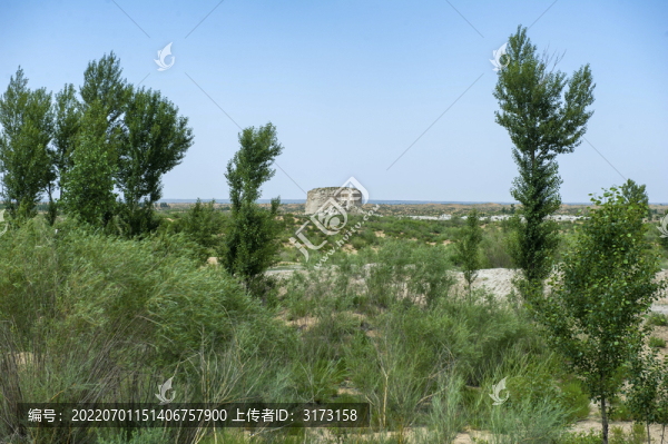 大夏故都遺址統(tǒng)萬城