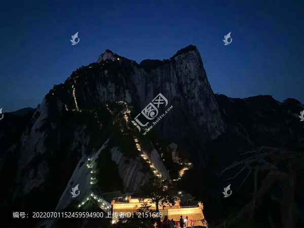 夜景華山