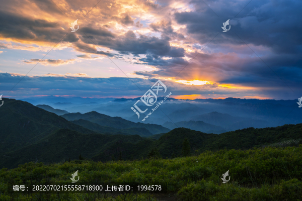 霞光