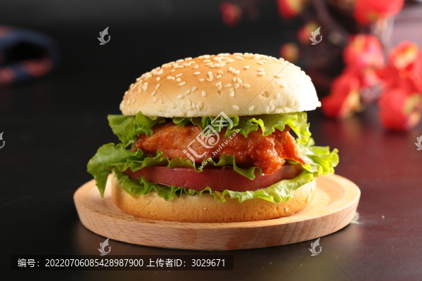雞肉漢堡