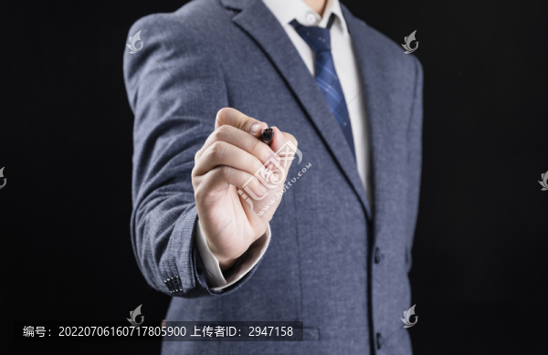 穿著正裝的人的各種手勢(shì)