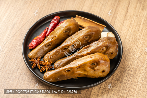 鹵鴨頭