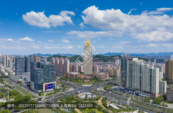 蕭山人民廣場(chǎng)全景