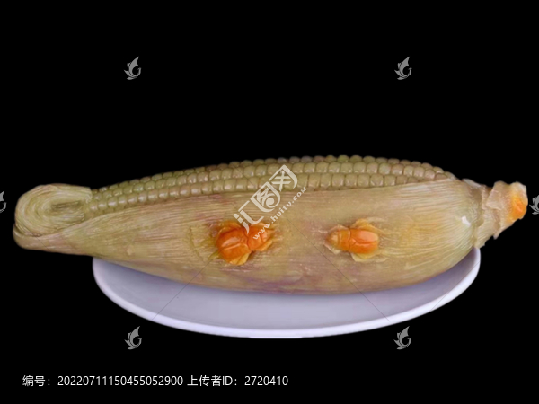 玉雕苞谷