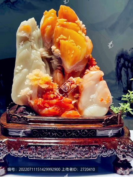 玉雕旭日東升